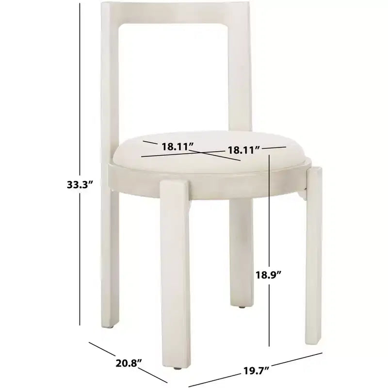Sedia da pranzo rotonda Estes - DCH8802