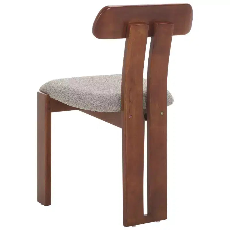 Sedia da pranzo Cayde con seduta Boucle - DCH8806