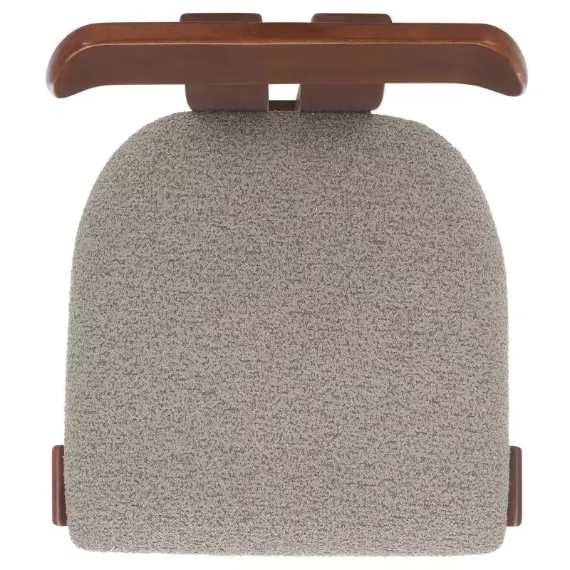 Sedia da pranzo Cayde con seduta Boucle - DCH8806