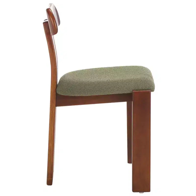 Sedia da pranzo Cayde con seduta Boucle - DCH8806