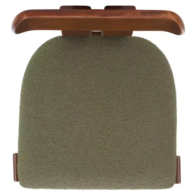 Sedia da pranzo Cayde con seduta Boucle - DCH8806