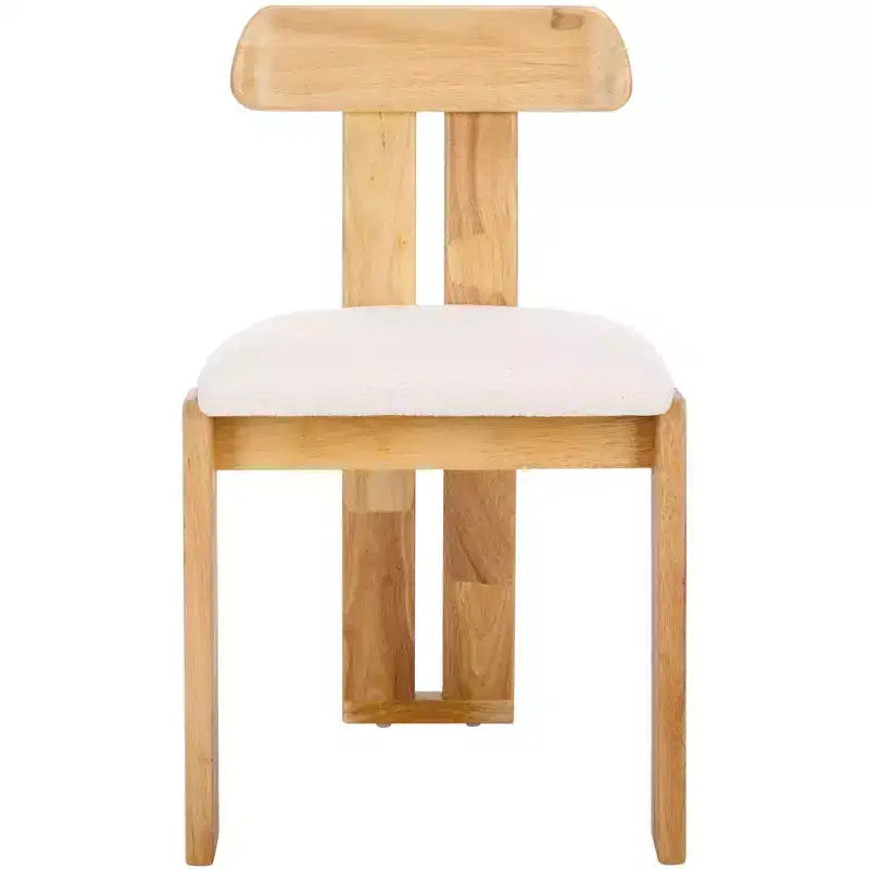 Sedia da pranzo Cayde con seduta Boucle - DCH8806