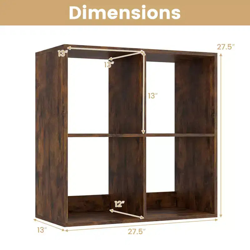 Libreria aperta con kit antiribaltamento, scaffale moderno per studio nero/bianco/naturale/marrone
