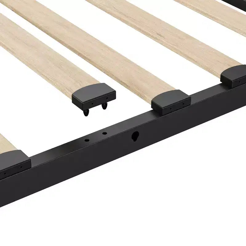 Struttura letto imbottita con testiera regolabile e cassetti portaoggetti, doghe in legno, nessun sommier necessario, camera da letto moderna