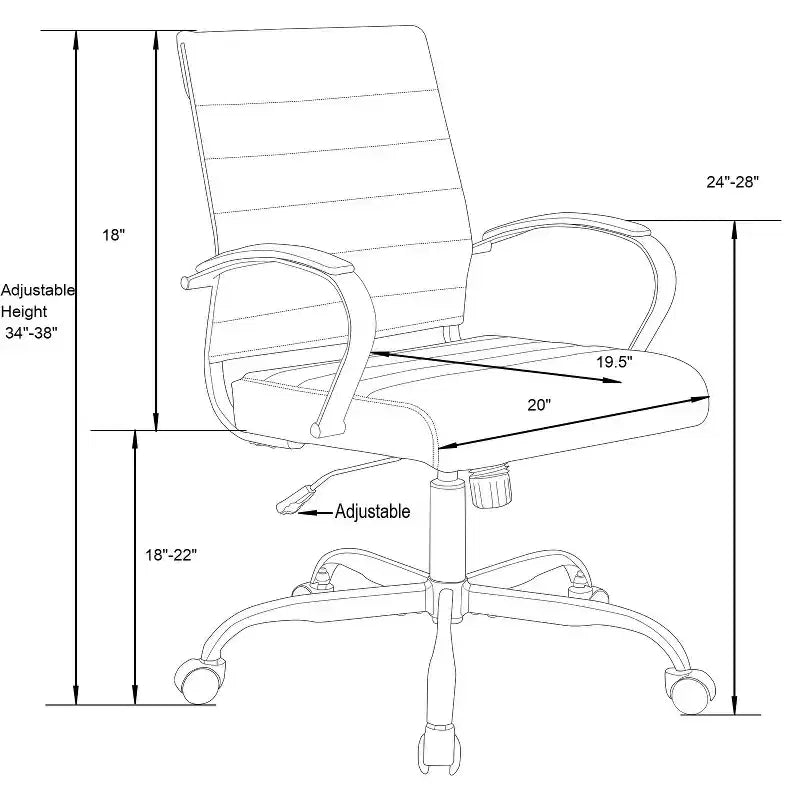 Sedie da ufficio ergonomiche